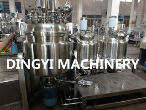 Quality 200L Stainless Steel Vacuum Mixer Machine , Industrial Mixing Equipment Button Control wholesale