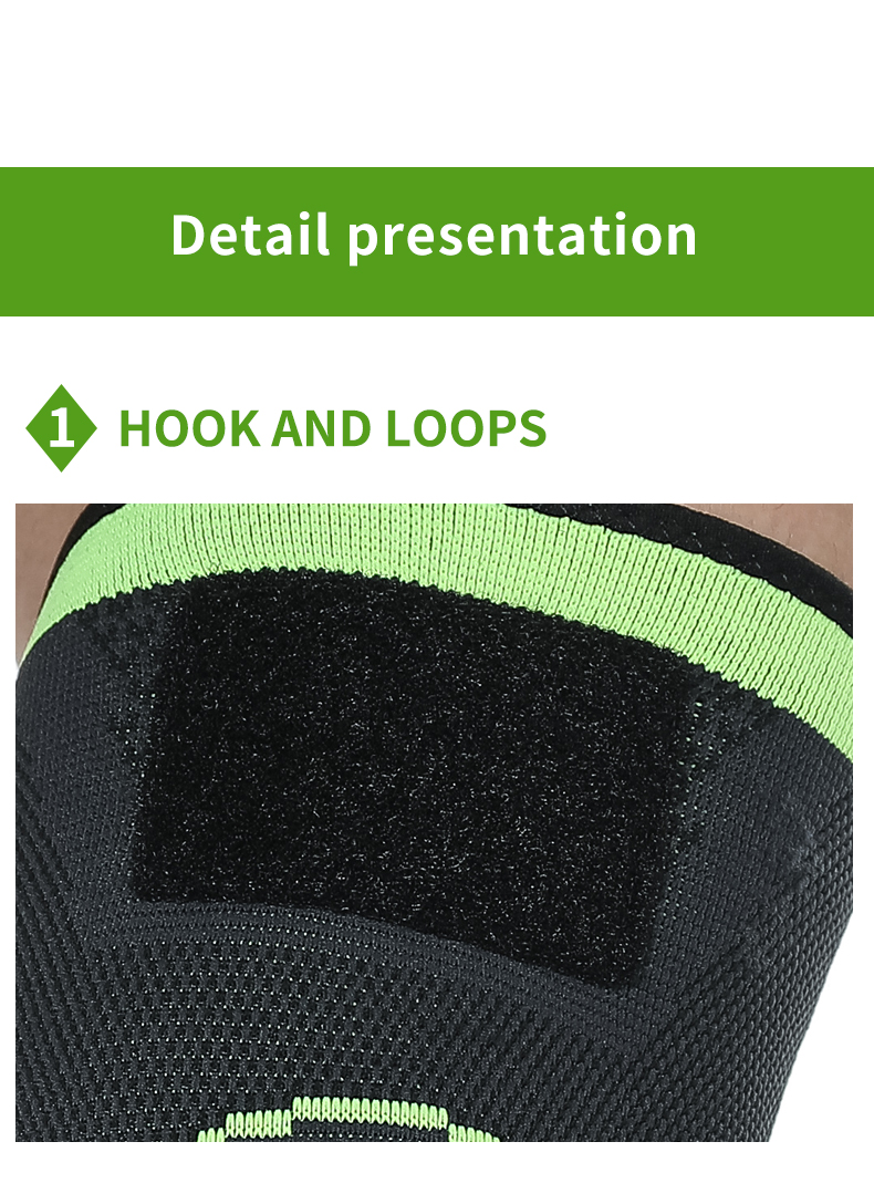 Multicolour Sports Knee Pads Breathable Nylon Knee Pads For Bike Riding