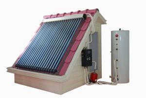 Quality split closed loop heat pipe tube solar hot water system wholesale
