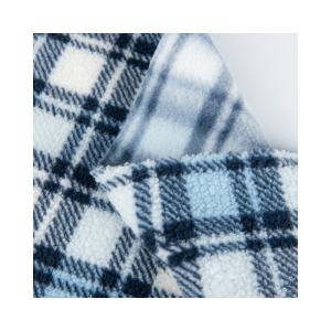 Quality Printed 100% Polyester Textile Sherpa Fleece Fabric For Garment In TWILL Style wholesale