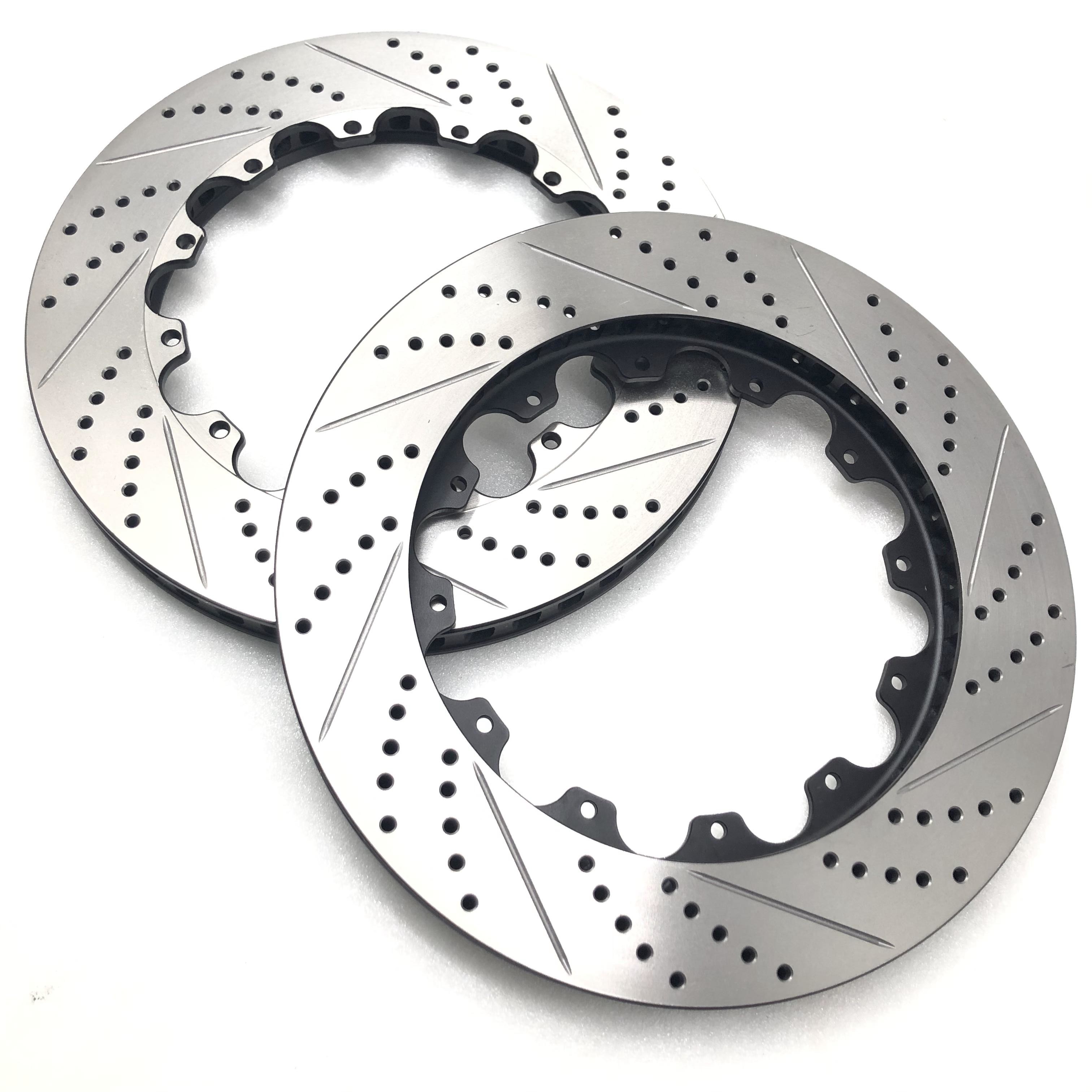 Jekit Front Disc Brake Parts 362mm Cast Iron Drilled Line