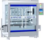 PLC Control High Speed Piston Filling Machine 16 Heads 4000 Bottles/Hour