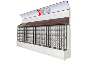 Quality OEM Large Metal Wine Display Shelving / Wine Storage Racks L1250 X D470 X H2410mm wholesale