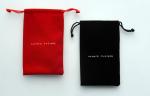 ISO9001 SA8000 Drawstring Pouch Bags , 135mm Small Velvet Drawstring Bags