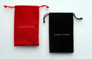 Quality ISO9001 SA8000 Drawstring Pouch Bags , 135mm Small Velvet Drawstring Bags wholesale
