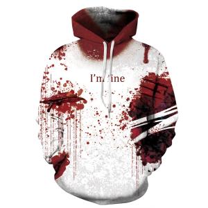China Machine Washable 3d Sublimation Printing Hoodie Blank Fleece Pullover Multicolor on sale