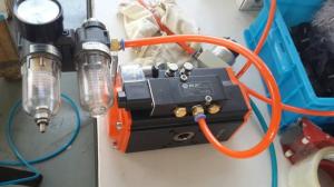Quality rotary valve actuator pneumatic double action or single action wholesale