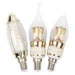 High Brightness E27 E14 COB Led Bulb Light With Three Years Warranty