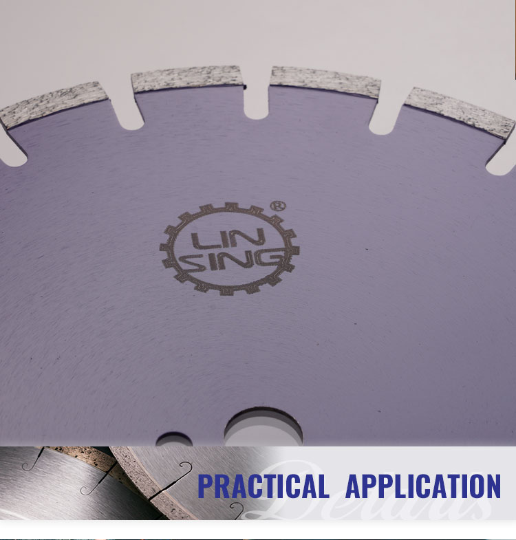Diamond Disc for Industrial Grade Asphalt Paver Blade from Concrete Cutting Blade Saw