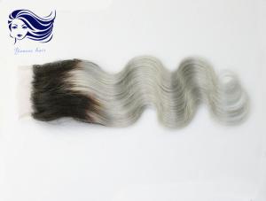 Quality 7A Malaysian Lace Closure Virgin Body Wave , Lace Top Hair Closure wholesale