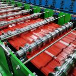 380V 50Hz Roof Sheet Making Machine Panel Roll Forming