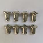 Universal Undercut Slotted Head Model 3/8" x .500" Steel Quarter Turn Dzus Stud