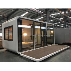 Quality SH Modern Design Prefabricated Foldable Container Home Outdoor Modular Steel and Glass Space Capsule for Urban Living wholesale