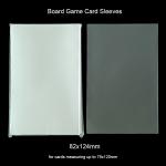 Non Glare Board Game Sleeves 82x124mm Gamegenic Clear Sleeves