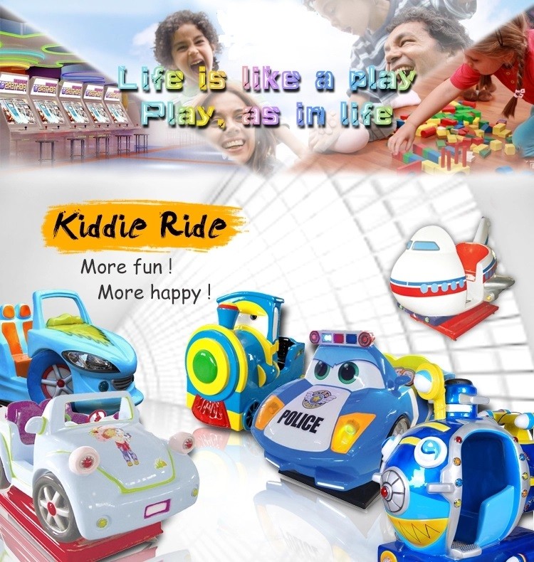 Racing Car Kiddie Ride Machines For 1 - 2 Players Coin Operated Lifetime Maintenance