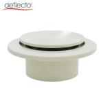 Deflecto Plastic Air Vents 4'' Adjustable Push Type Ceiling Register Air