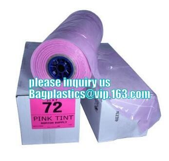 commercial clear pe ldpe poly hotel laundry roll up suit garment packaging dry cleaning cover plastic polythene bag for