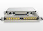 ST / UPC Fiber Optic Cable Patch Panel , Drawer Type ODF Fiber Termination