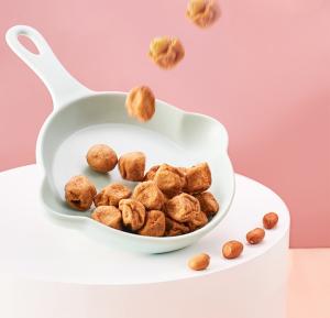 Quality BBQ Powder Plum Shaped Salted Fried Peanuts Rarioli Coated Peanuts wholesale