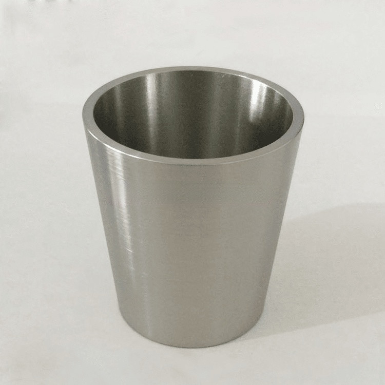 TUV PED ISO Polished Mo Crucible Vacuum Coating Industry