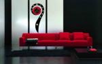 Clock hands noctilucent Vinyl Designer Wall Sticker Clocks 10A086