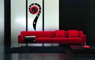 Clock hands noctilucent Vinyl Designer Wall Sticker Clocks 10A086