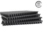 Durable Plastic Seedling Trays, 32 to 200 Cells, Ideal for Germinating