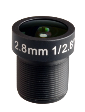 Automotives Lens 1/2.8 inch 3MP 2.8mm M12 mount MTV Lens Fixed Aperture F2.0 For CMOS/CCD Sensor IP webcam/AHD/TVI/CVI 