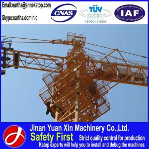 Quality Installation service 8t QTZ80-6010 building tower crane wholesale