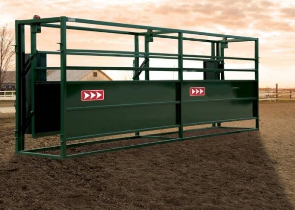 Cheap Popular Livestock Handling Equipment 2 Rolling Doors Cattle Working Systems for sale