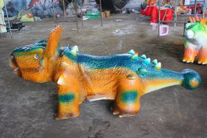 Quality Customizable Ankylosaurus Dinosaur Battery Car For Children's Amusement Park wholesale