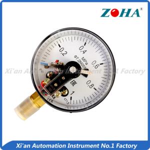 Quality Corrosion Resistance Electric Contact Pressure Gauge For Controlling Pressure wholesale