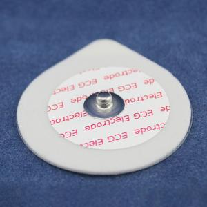 Quality Disposable EKG Accessories White 43mm Pediatric Foam Electrode wholesale