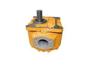 Quality D60 17441-67502 D65 07443-67503 D85 07444-66200 D15 Bulldozer Pump / Cast Iron Hydraulic Gear Pumps Silver Color wholesale