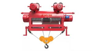 Quality CD1/MD1 Type Light Duty 5 Ton Electric Wire Rope Hoist For Construction wholesale