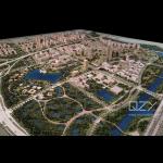 UPDIS 1/1000 Jingzhou Urban Design Concept model