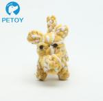 Eco - Friendly Durable Pet Toys Cute Animal Shape For Tugging Chewing