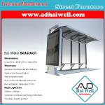 Good Design Public Street Furniture Bus Shelter Advertising Panel