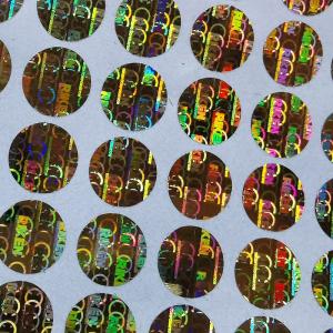 Quality Anti Counterfeiting Holographic Security Stickers HX Custom Adhesive Labels ROHS wholesale