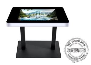 China Movable WiFi Support LCD Touch Screen Table 1920x1080 For Sitting Room on sale
