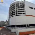 Light Prefabricated Steel Structure Building With Sandwich Panels Wall