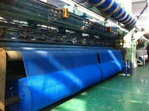 Quality Blue Wrap Knitted Agricultural Netting Roll Windbreak Net , Uv Protection wholesale