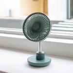 Usb Battery Rechargeable Table Fan 6 Inch Oscillation Portable Electric Cooling