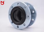 DN80 DIN Single Sphere Rubber Expansion Joint Steel Wire Strand Pressurized Ring