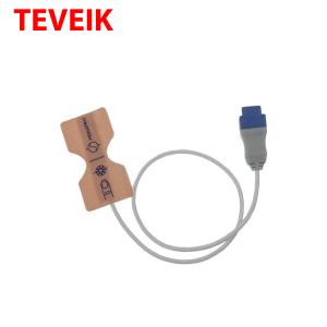 Quality Medical Low Price Disposable GE 9pin TruSat SpO2 Sensor for Adult, 0.45m, medaplast wholesale