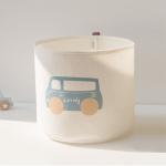 Canvas Baby Clothes Felt Storage Basket 35*40cm OEM ODM