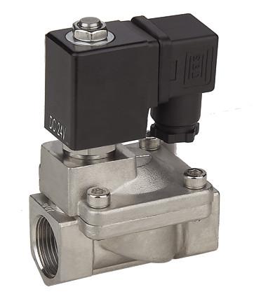 24VDC Electrical Latching Solenoid Water Valve Stainless Steel With Bistable