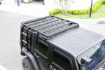 Jeep Wrangler JK Roof Rack with Ladders and Q235-8 Steel Material Size 840*400