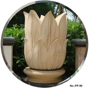 Quality Stone Garden Flowerpot by Hand Carved wholesale
