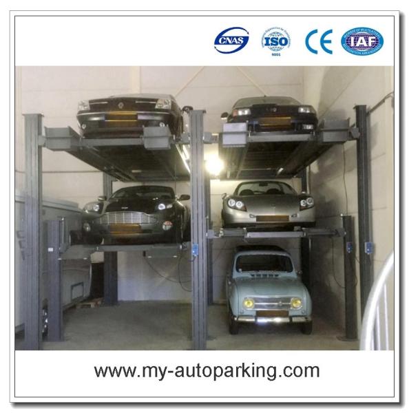 3 Level Carpark/Car Underground Lift/Parking Lift China/Four Post Lift/Four Post
